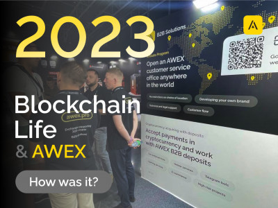 AWEX at Blockchain Life 2023 in Dubai