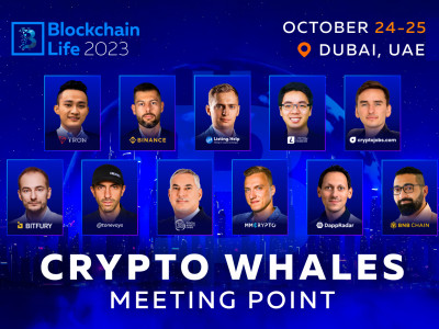 Криптокиты встретятся на Blockchain Life 2023 в Дубае