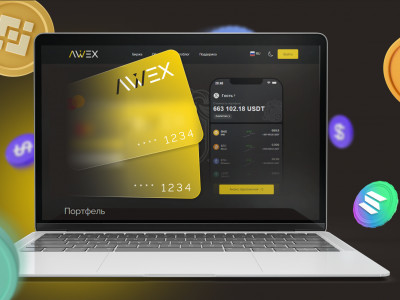 Купить криптовалюту на бирже AWEX. Купить Bitcoin мгновенно с помощью карты МИР за рубли
