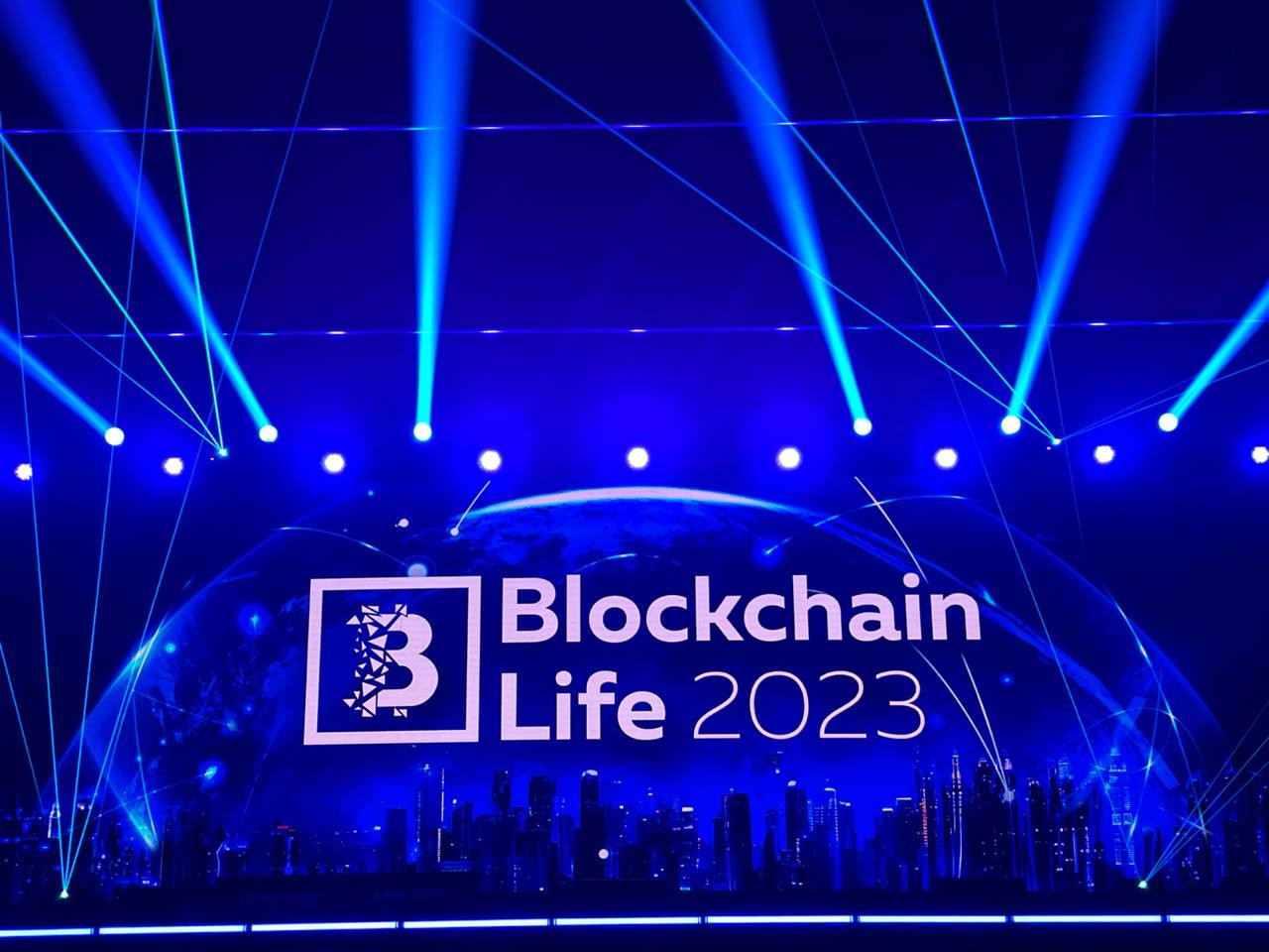 AWEX на Blockchain Life 2023 в Дубае